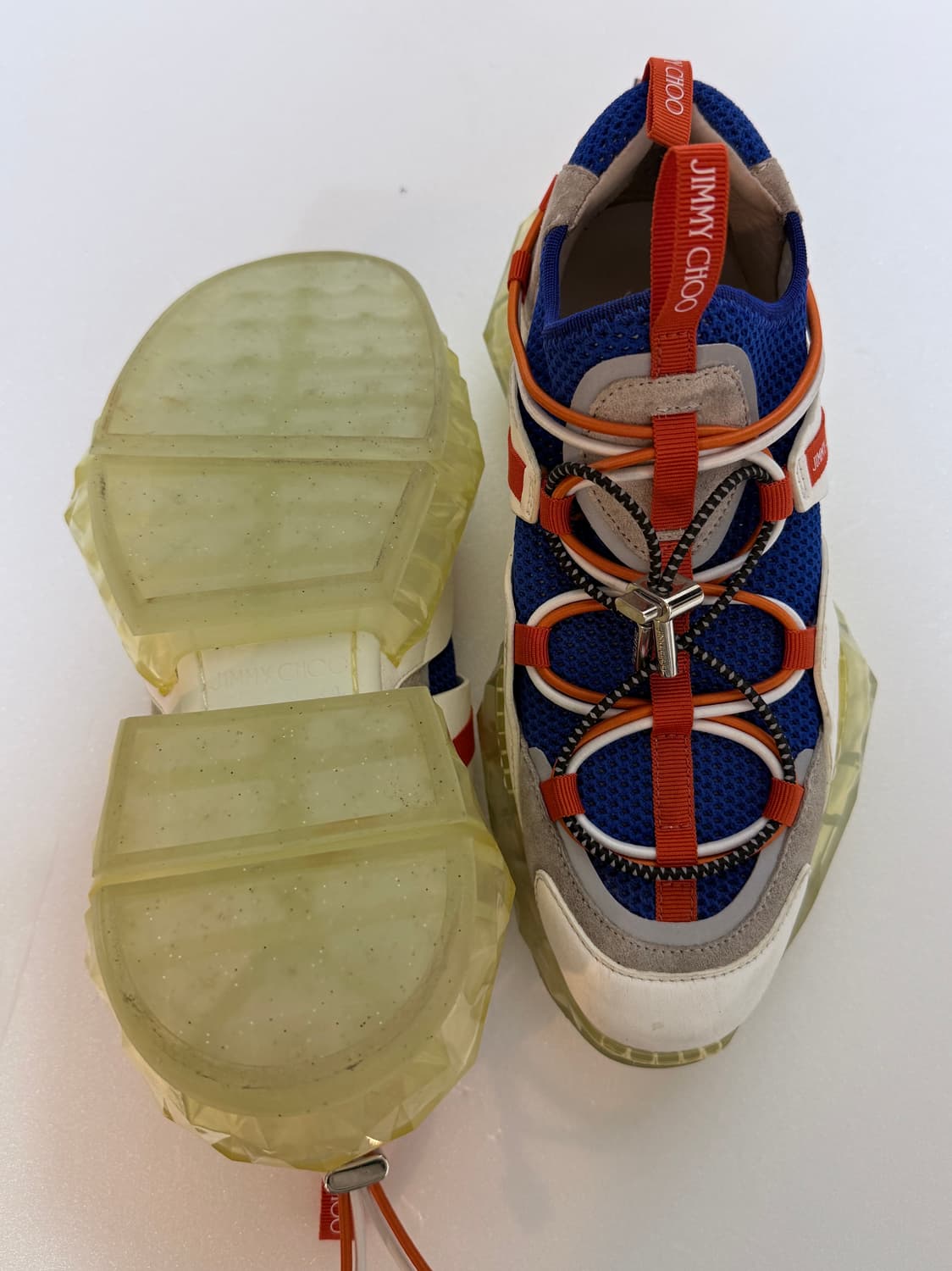 지미추(JIMMY CHOO) 다이아몬드 멀티컬러 스니커즈 35 (225 상품이미지5