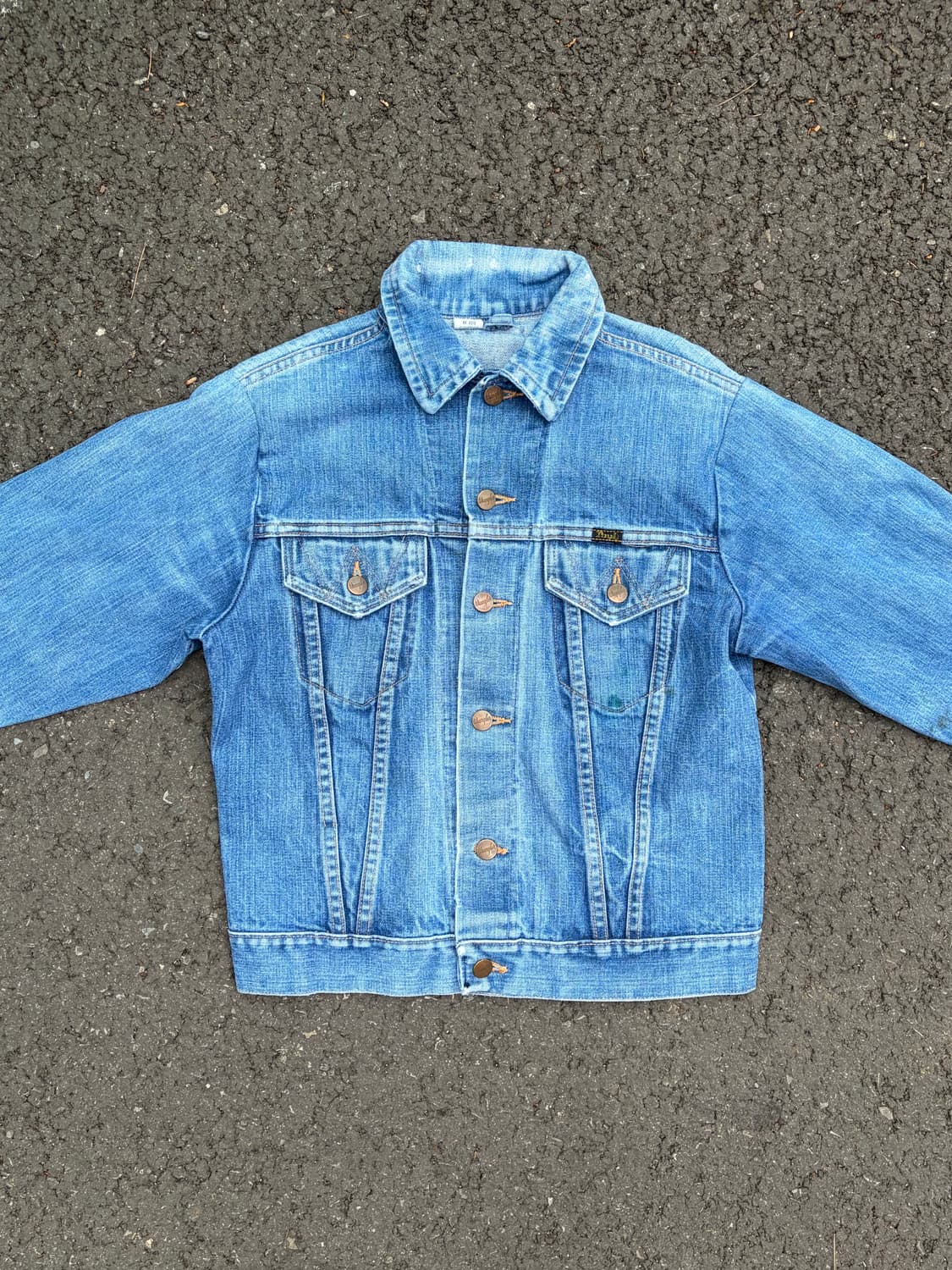 (생활고 급처할인)70s usa wrangler 127mj 데님자켓 상품이미지1