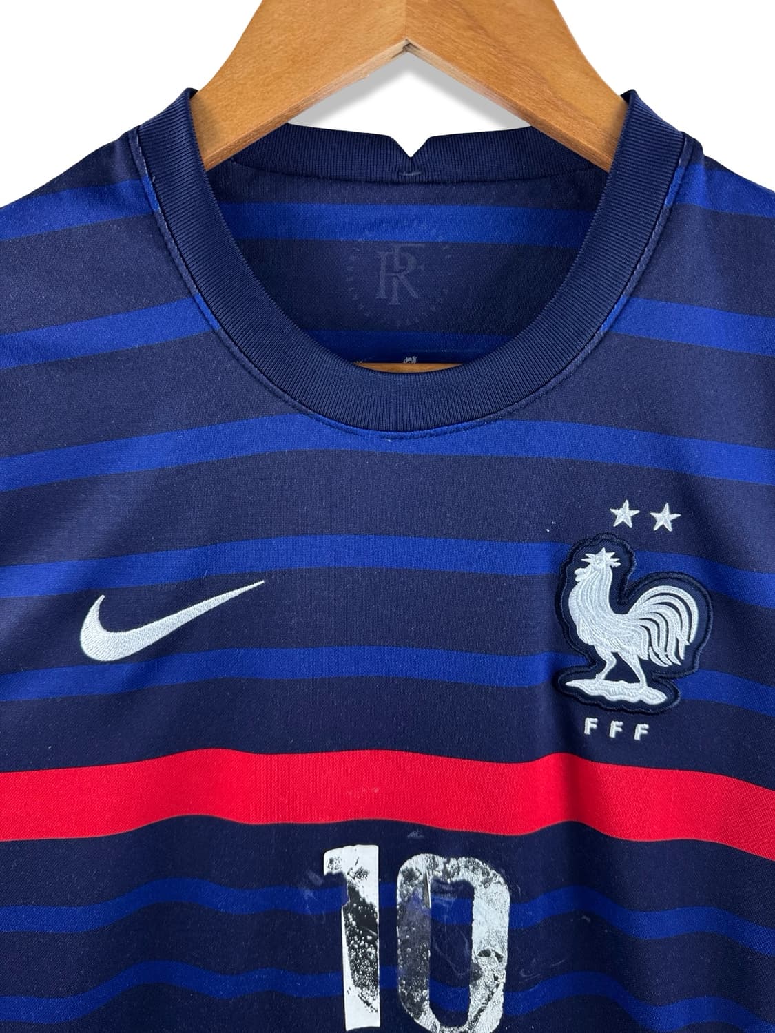 나이키 20-22 음바페 프랑스 국대 스타디움 홈 반팔 유니폼3092 상품이미지2