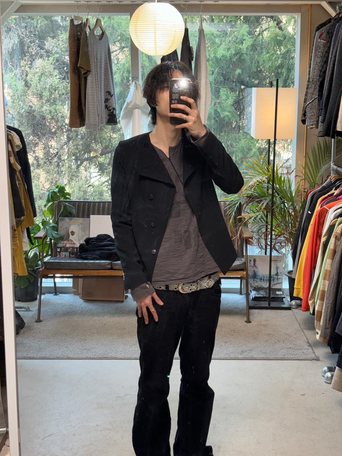 빈티지 비대칭 자켓 상품이미지4