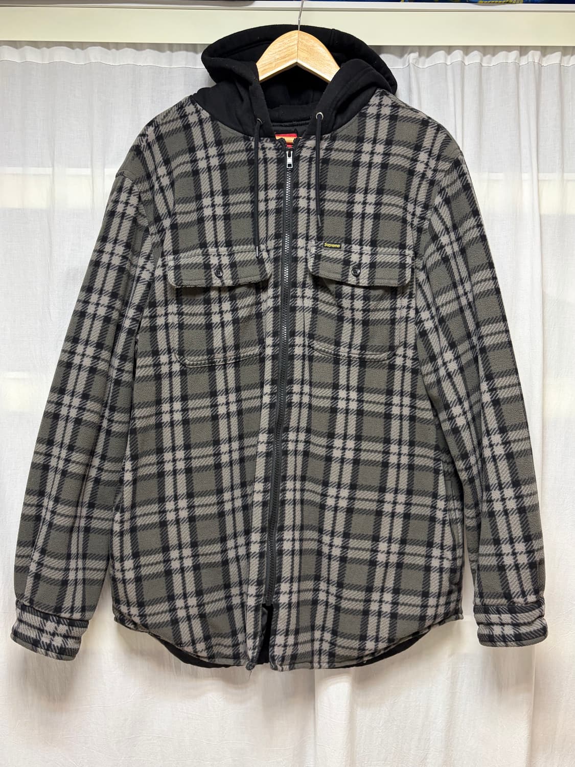 슈프림 플란넬 패디드 후드 자켓 Supreme Flannel Hooded 상품이미지1