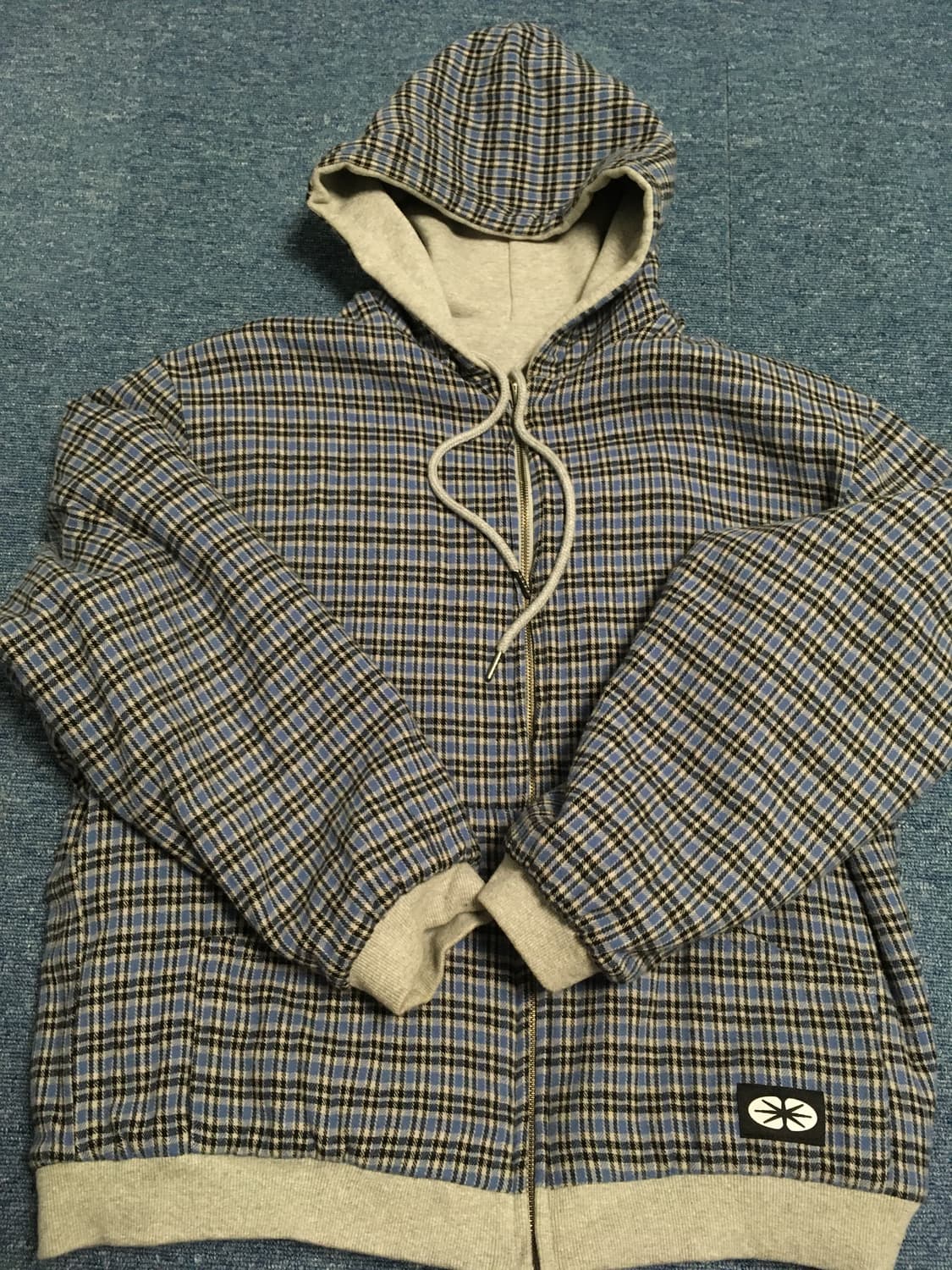 이알티알 ertr 리버시블 후드집업 L 상품이미지4