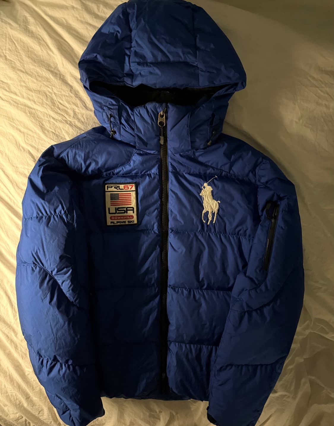 폴로 빅포니 성조기 패딩 상품이미지2