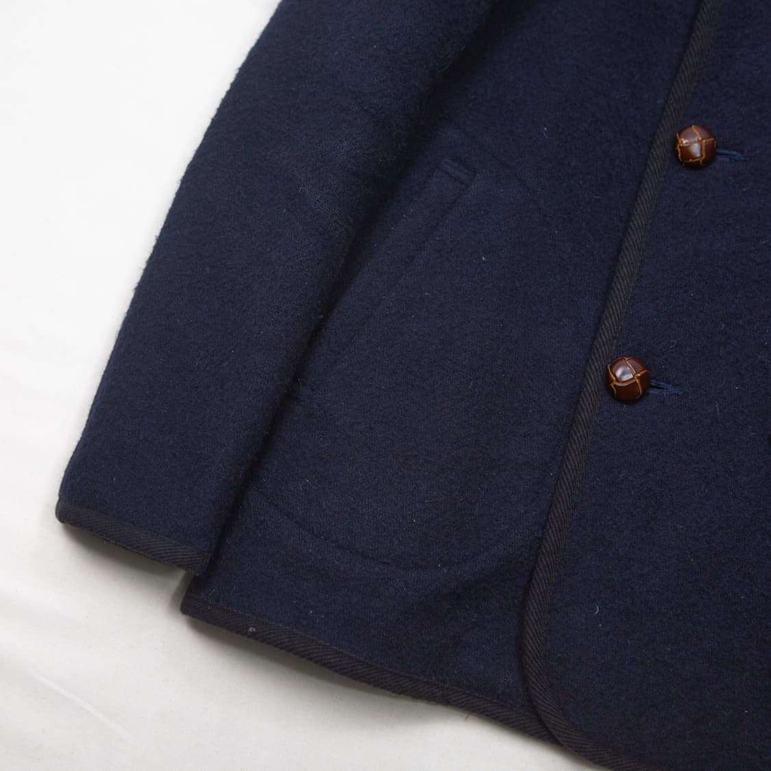 단톤 더블 브레스티드 울 코트 상품이미지3