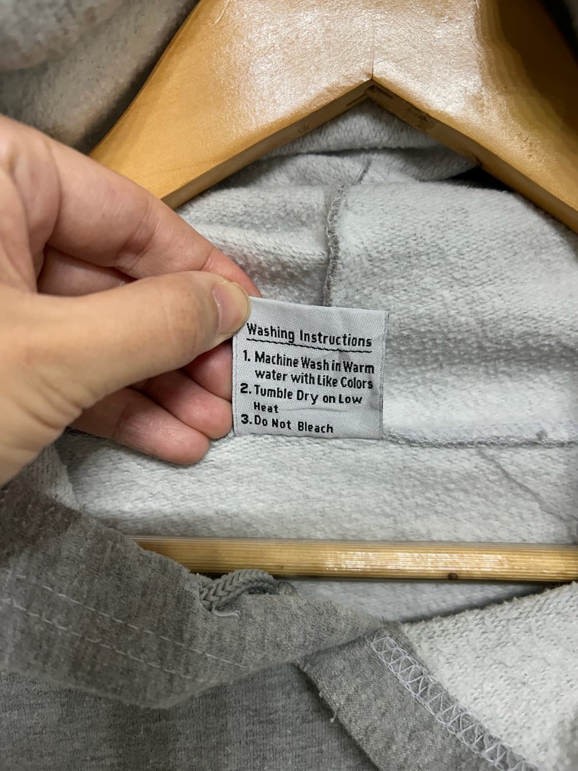 90-00's US Army Rothco Grey Hoodie Sweat 상품이미지6