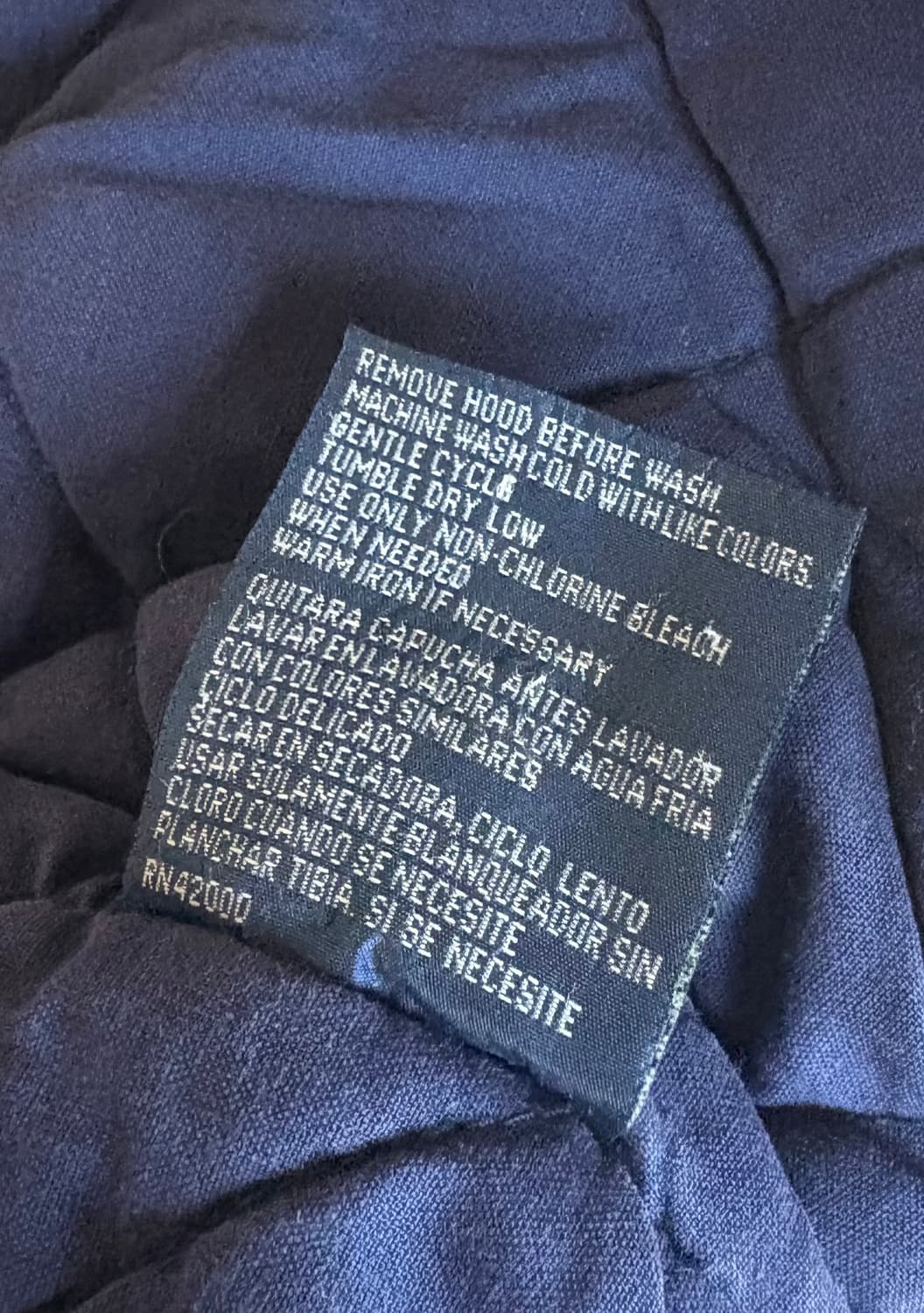 Basic Editions 데님 바시티 자켓 상품이미지3