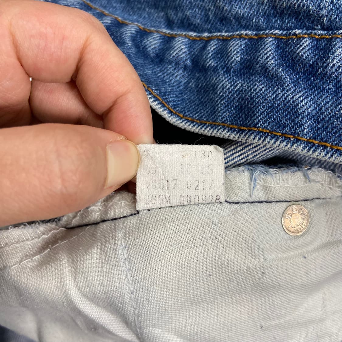 (32.5)80s 리바이스 517 오렌지 탭 [029] 상품이미지10