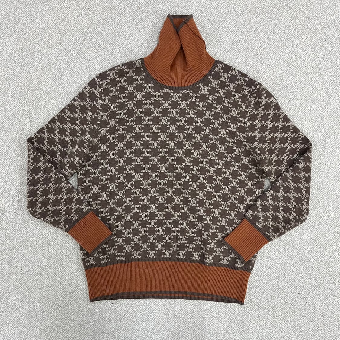 실측확인 고급 터틀넥 니트 스웨터 0219M 상품이미지2