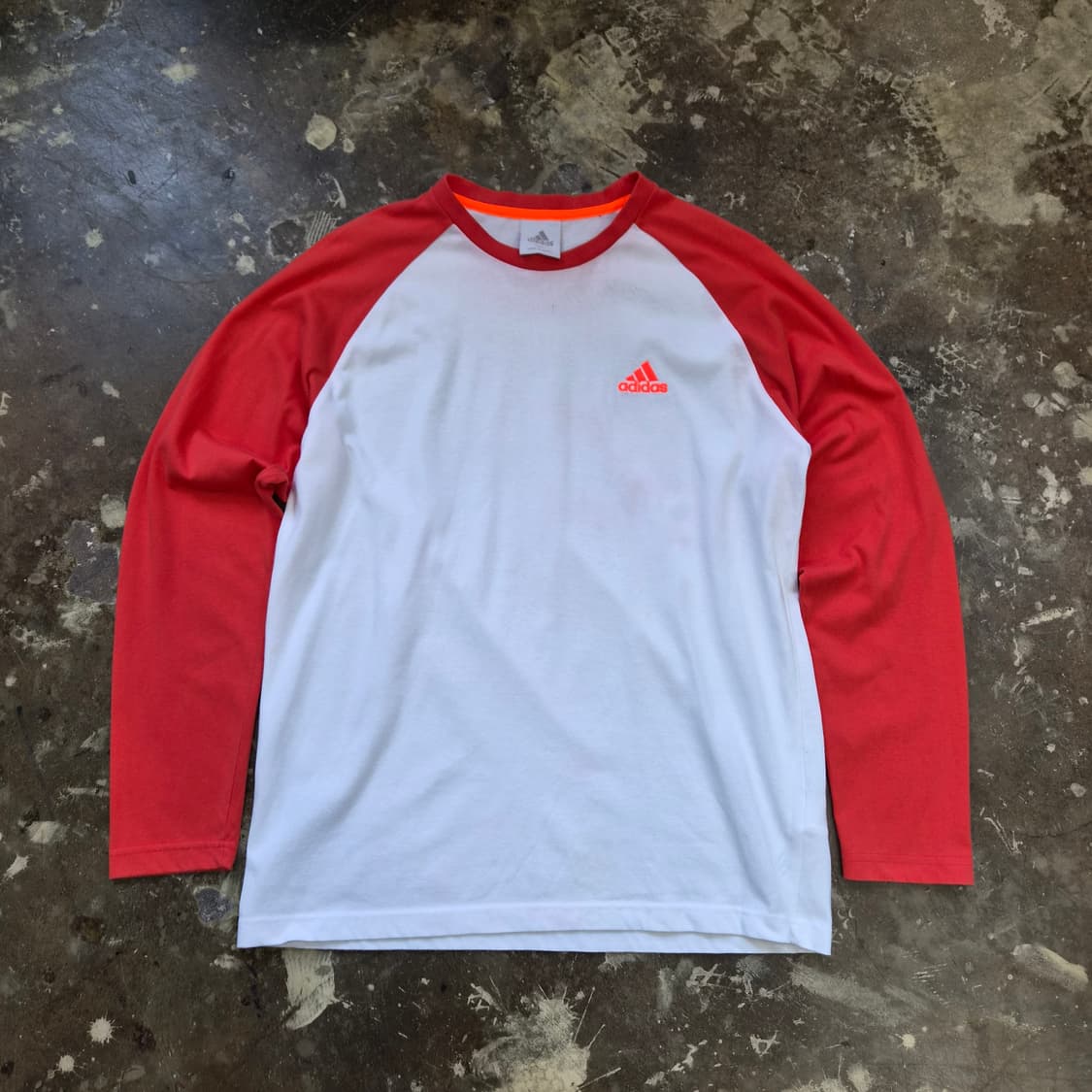 100) 아디다스 래글런 티셔츠 긴팔티 남여공용 상품이미지1