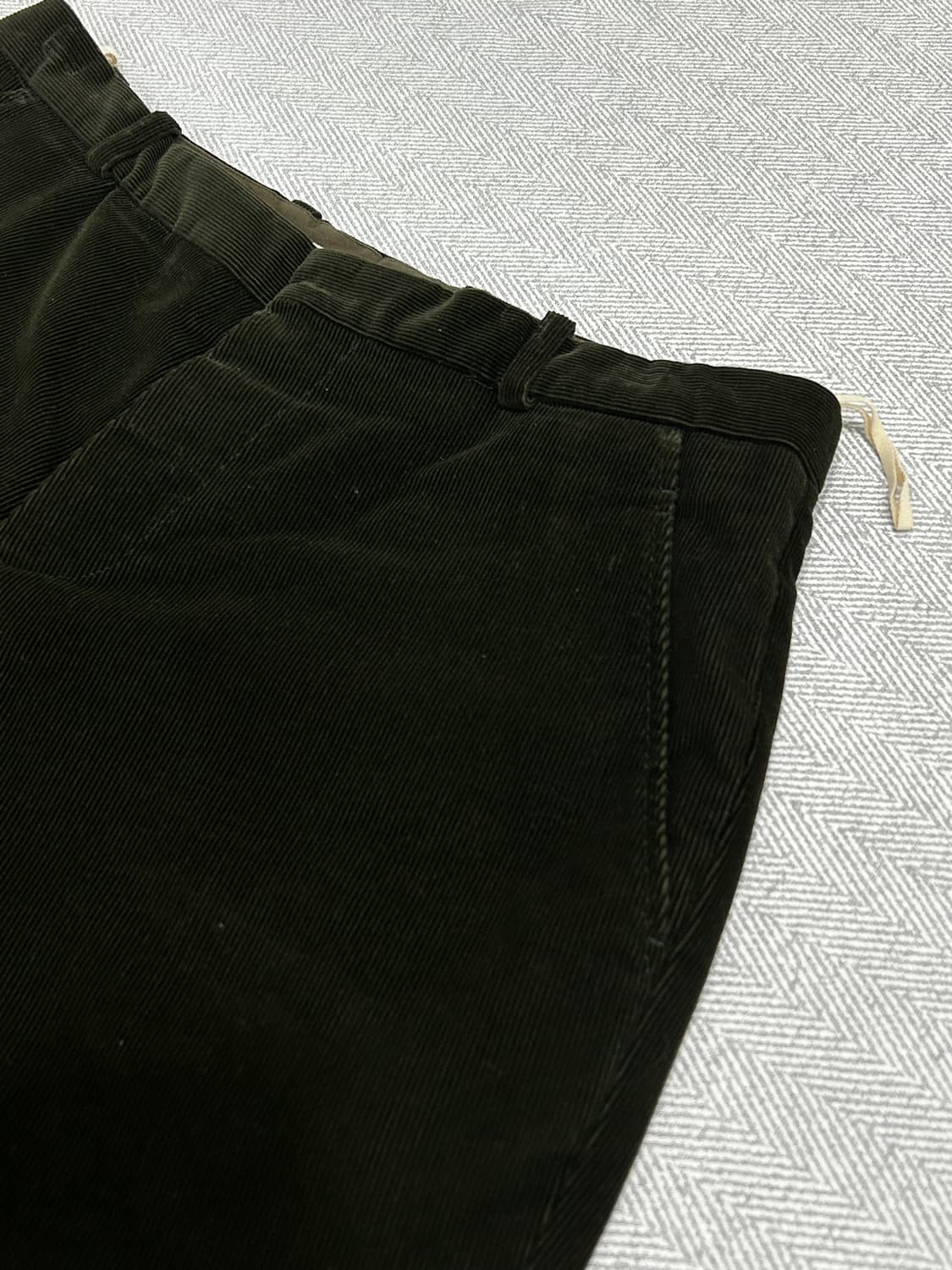 새상품. 마르니 Marni 코듀로이 팬츠 34인치 카키 상품이미지9