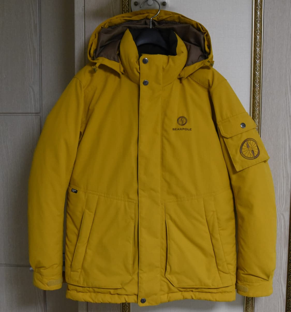 빈폴 아웃도어 노란색 자켓 90 상품이미지1