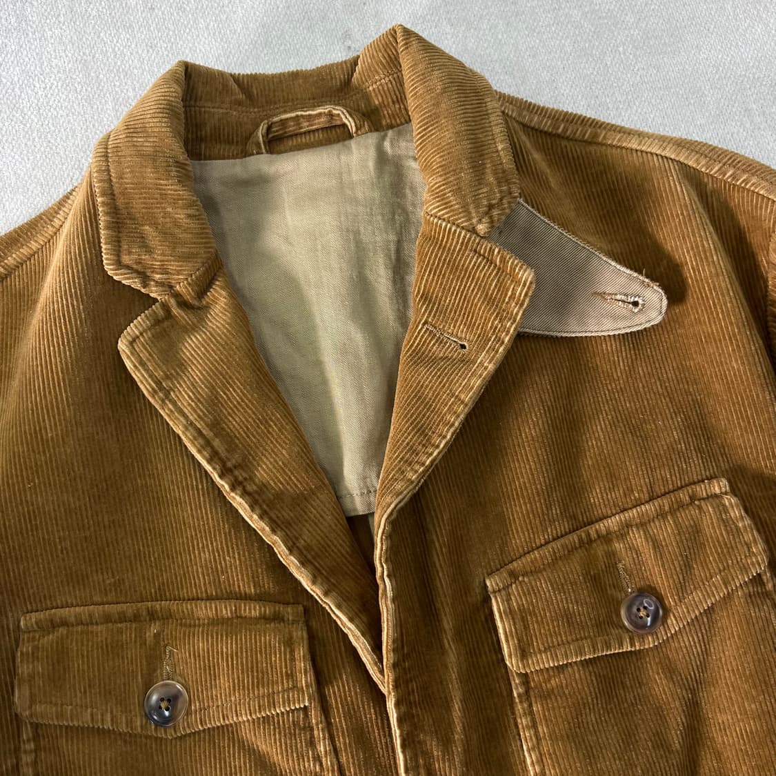 95 폴로랄프로렌 코듀로이 브라운 레더패치 블레이져 자켓 상품이미지3