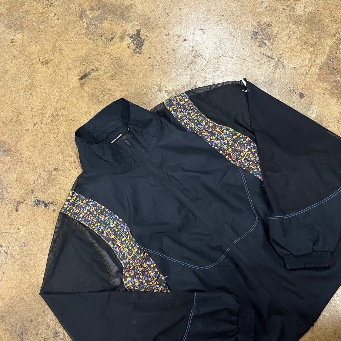 [정품/S] 나이키 런닝 블랙 바람막이 자켓 b14 상품이미지1