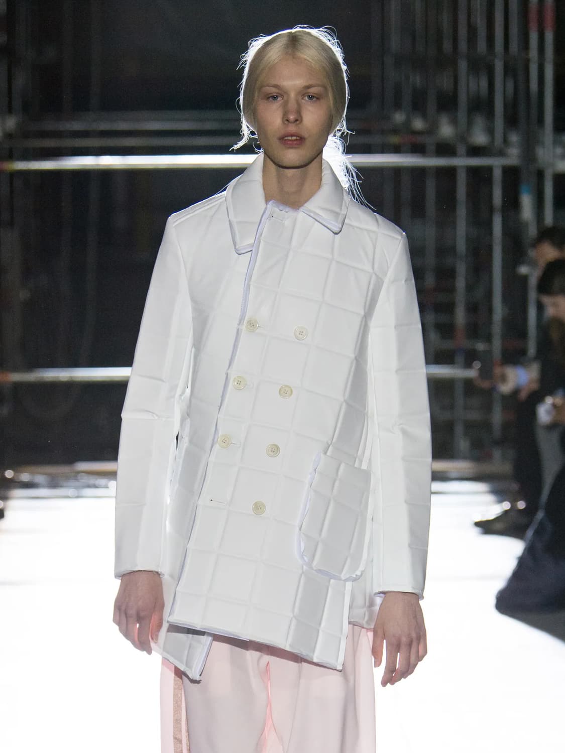 꼼데가르송 옴므 플러스 18aw 사선 피코트 상품이미지6