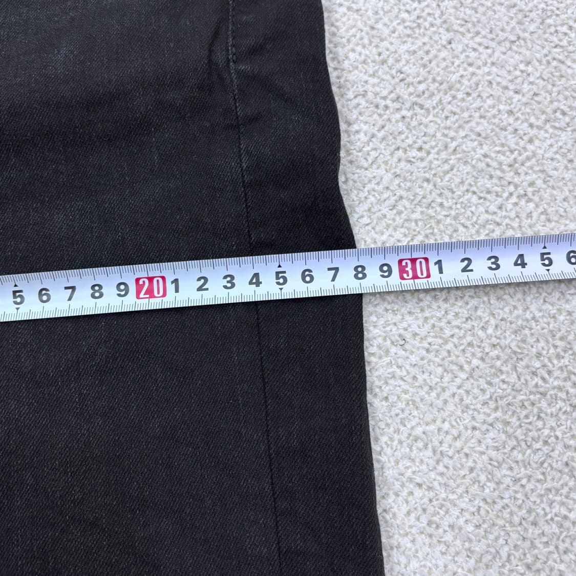 32 모드나인 블랙 데님 팬츠 0428E 상품이미지7