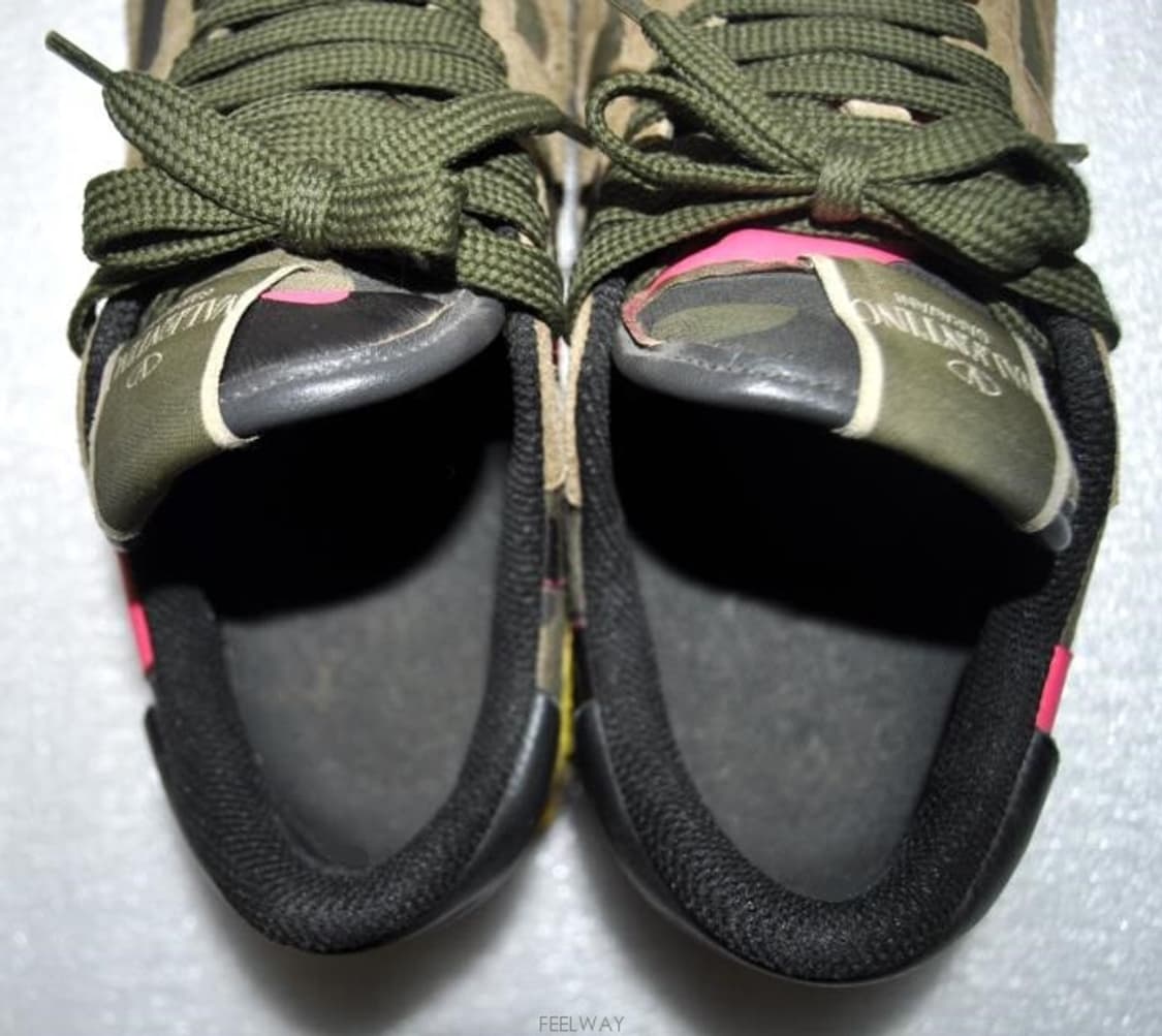 발렌티노/여성락스터디카모플라쥬스니커즈(사이즈245)정품 상품이미지8