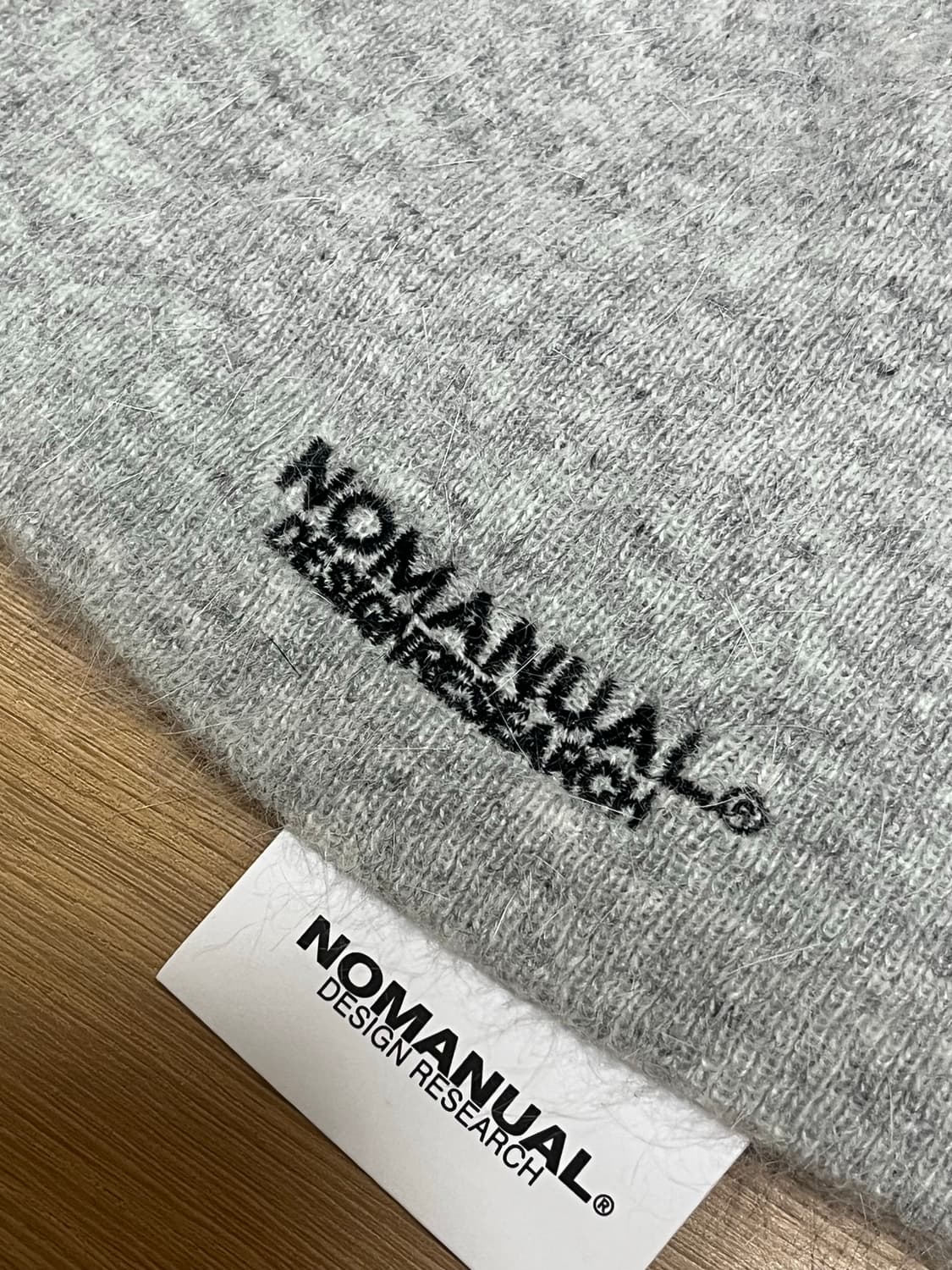 노매뉴얼 헤어리비니 라이트그레이 상품이미지3