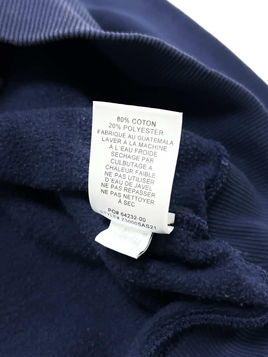 스투시 서울 빅로고 네이비 맨투맨 상품이미지9