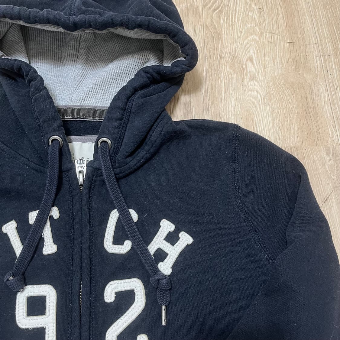 아베크롬비 앤 피치 여성 빅로고 후드집업 M(95) 상품이미지2