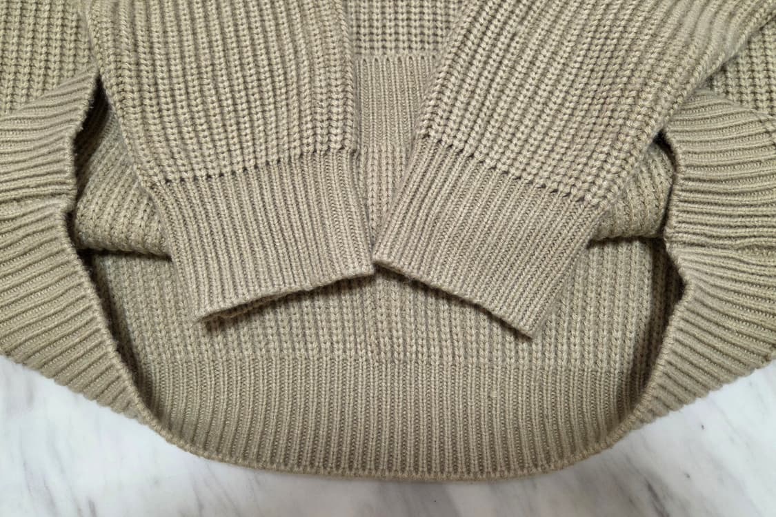 세인트페인 베이지 터틀넥 니트 상품이미지6