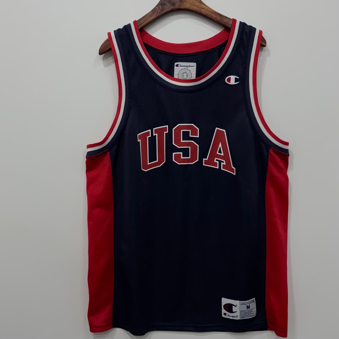 champion U.S.A 미국 농구 슬리브리스  상품이미지2