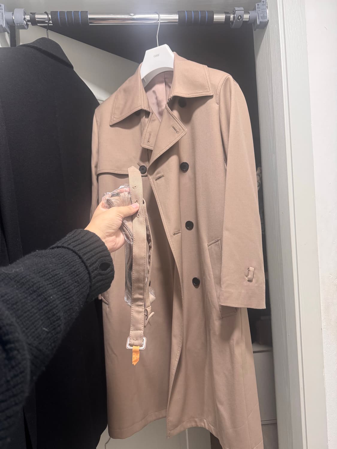 쿠어 울 트렌치코트 s사이즈 상품이미지1