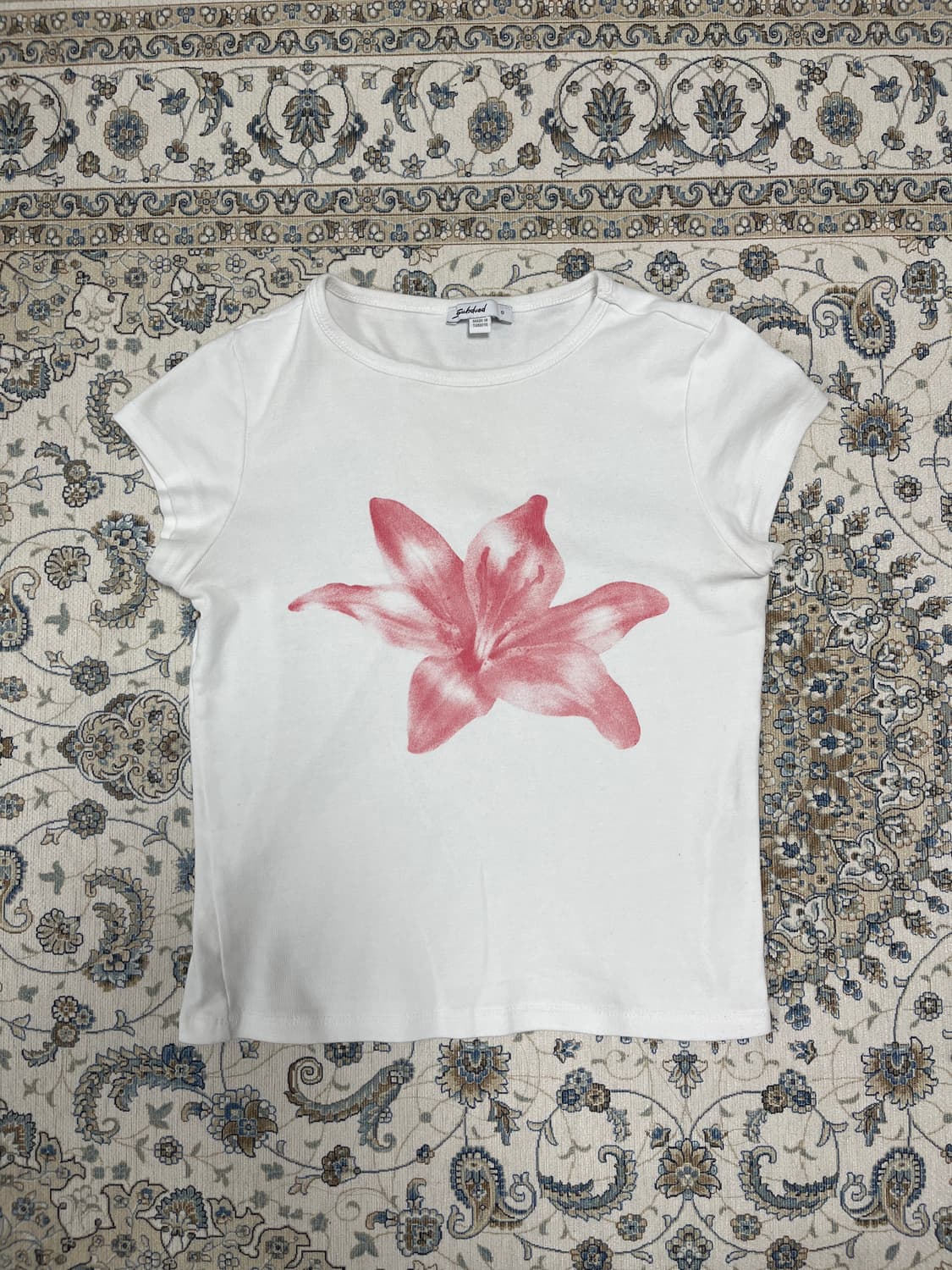 Subdued 섭듀드 그래픽 반팔티 상품이미지1