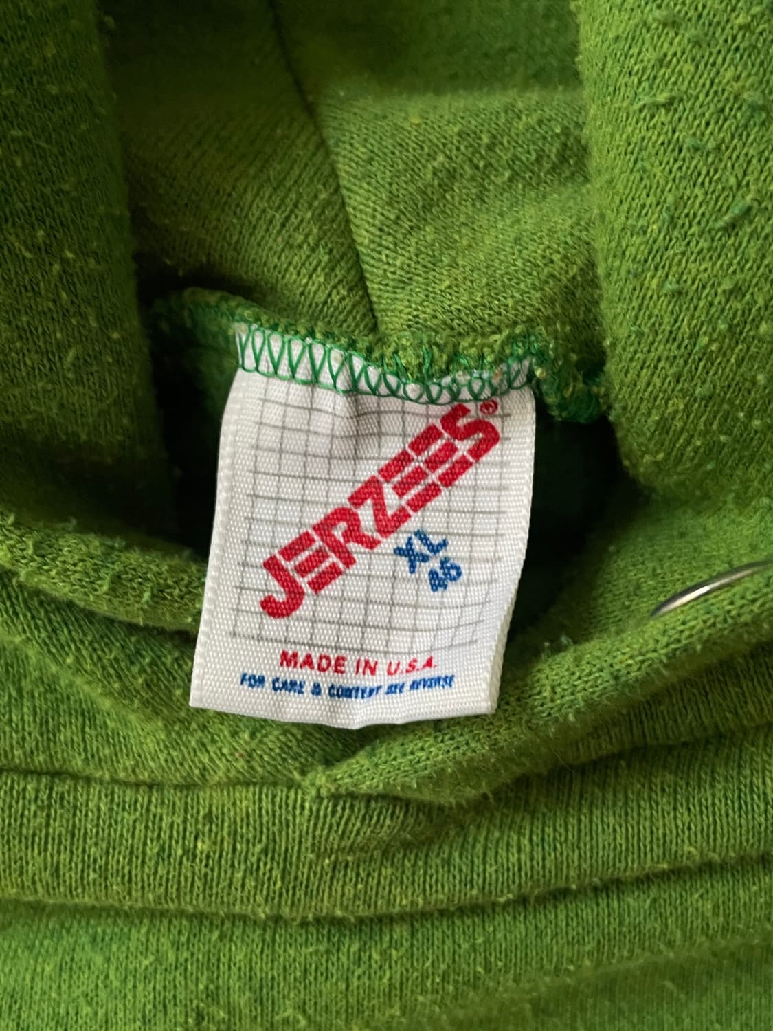 80s~ Mid 90s Jerzees Green 50/50 Hoodie 상품이미지6