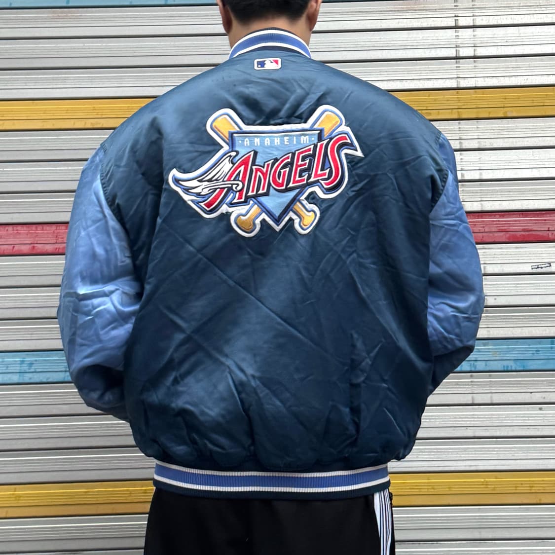 90s 스타터 에인절스 올드스쿨 베이스볼 점퍼 스타디움 자켓 상품이미지1