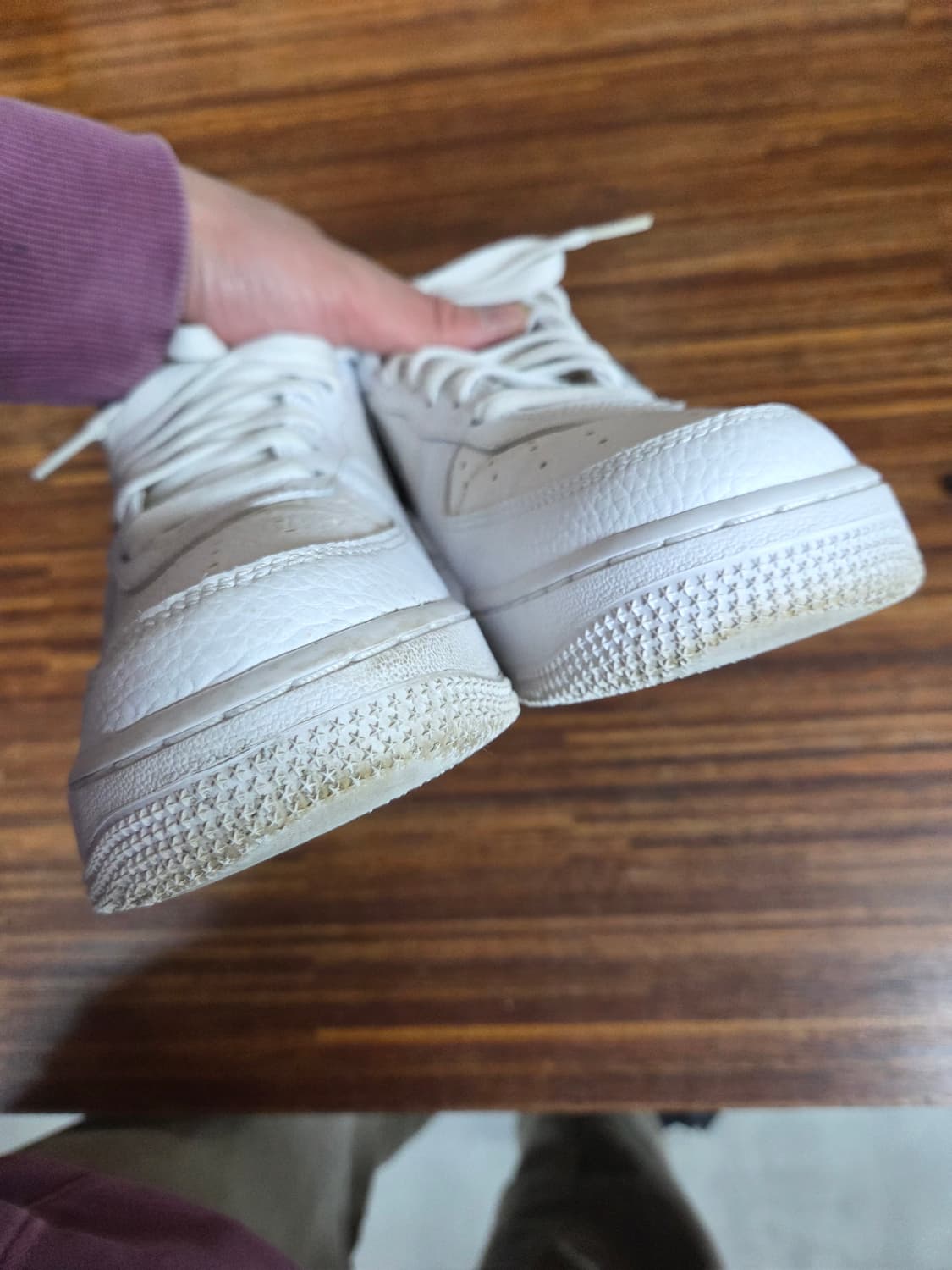 나이키 에어포스 07 검흰 250 상품이미지8