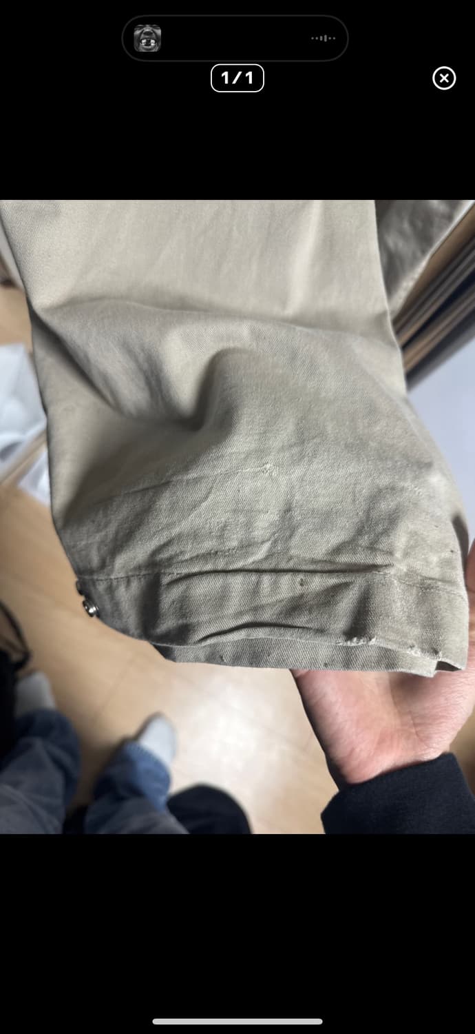 9999아카이브 리벳 더블 니 팬츠 상품이미지3