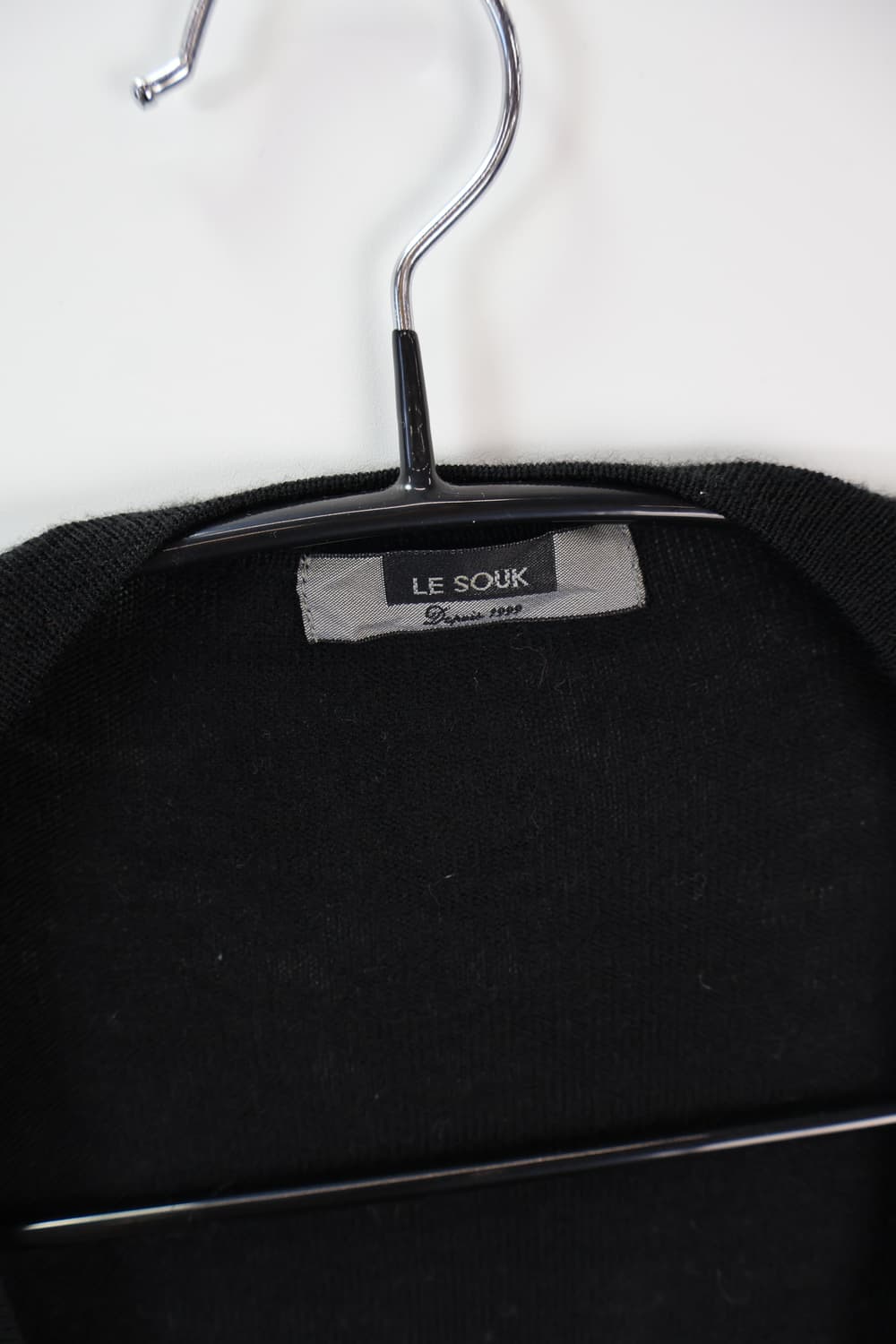 Le Souk Black Wool Cardigans 상품이미지5