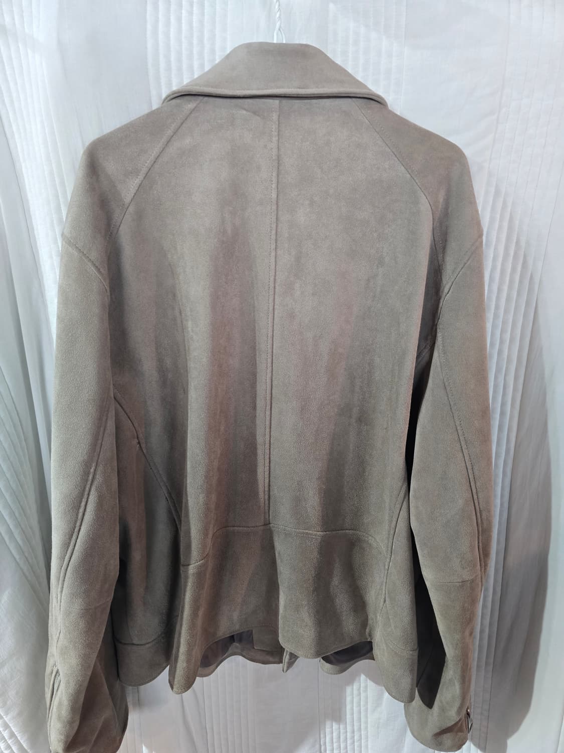 H&M 스웨이드 라이더 자켓 상품이미지3