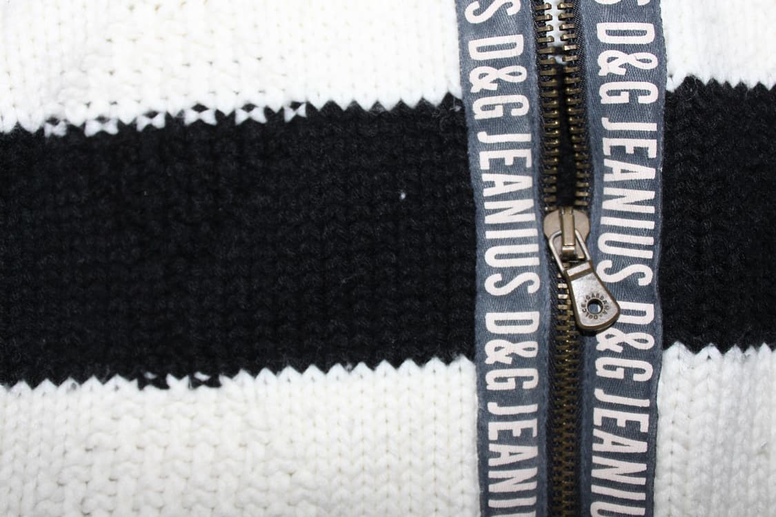 2000s D&G 돌체앤가바나 집업 니트  상품이미지3