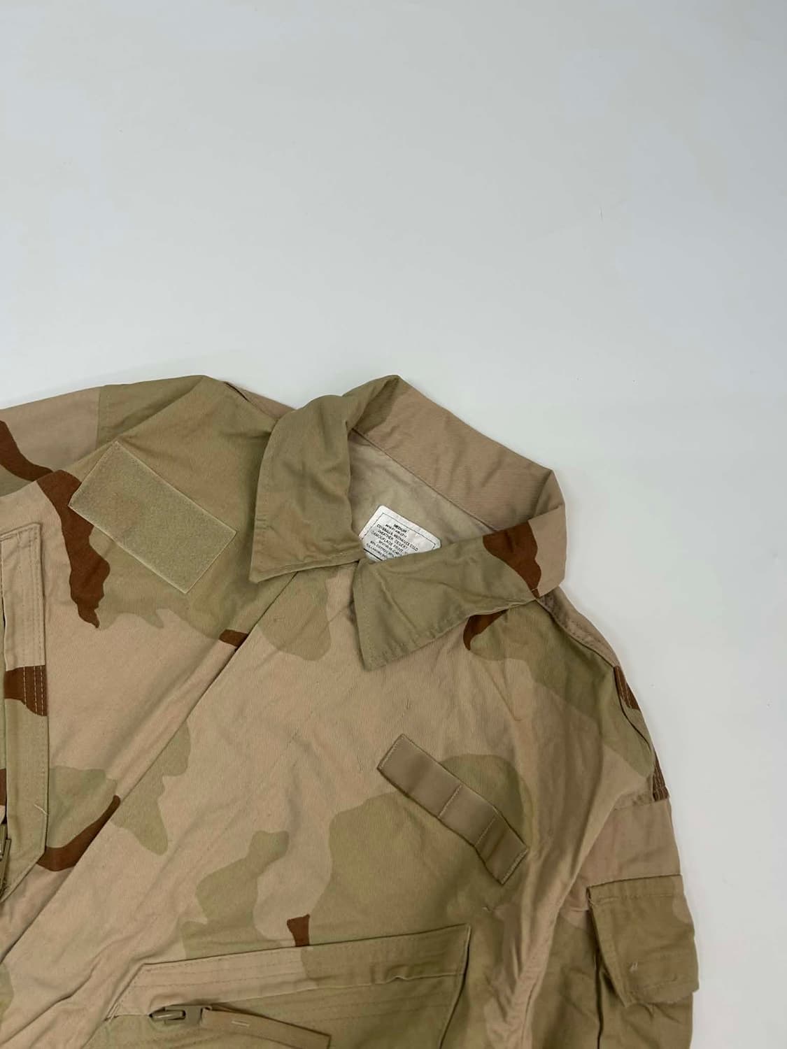 [M] 미군 3컬러 데저트 카모 메카닉 정비복 점프수트 군복 상품이미지3
