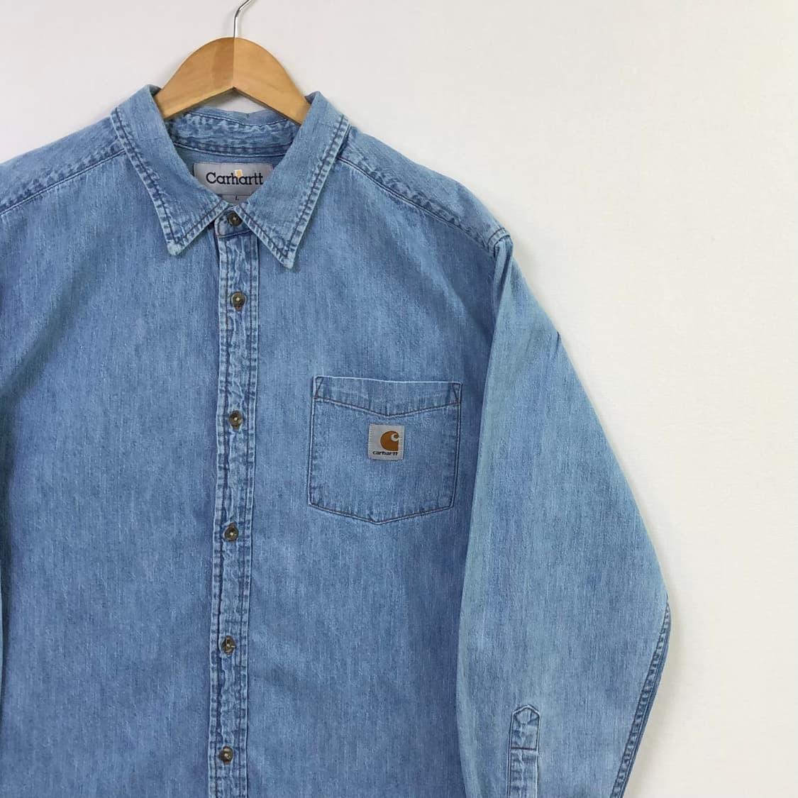105 칼하트 데님 셔츠 상품이미지1