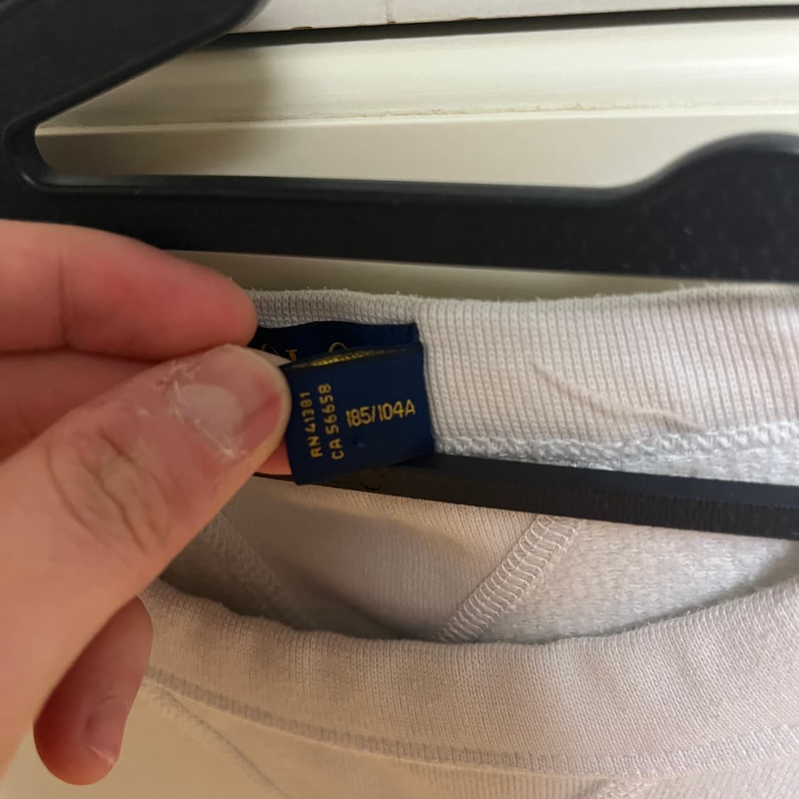 [XL] 폴로 아이보리 맨투맨 상품이미지5