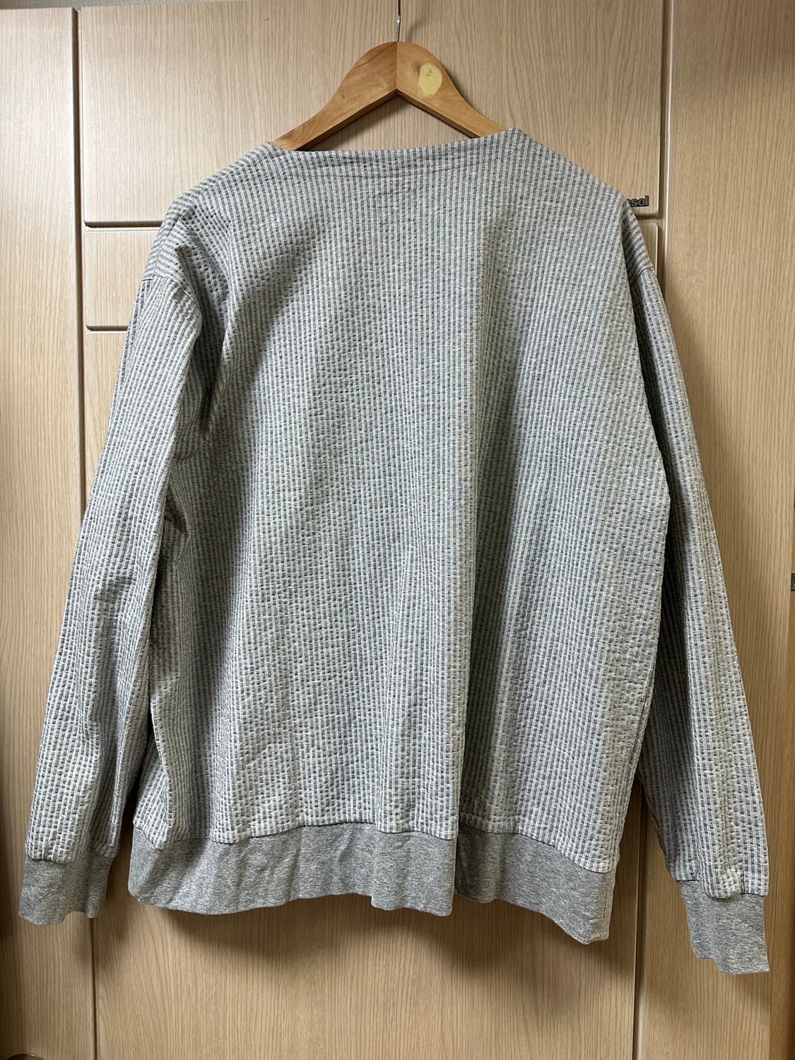 니들스 시어서커 저지 가디건 상품이미지4