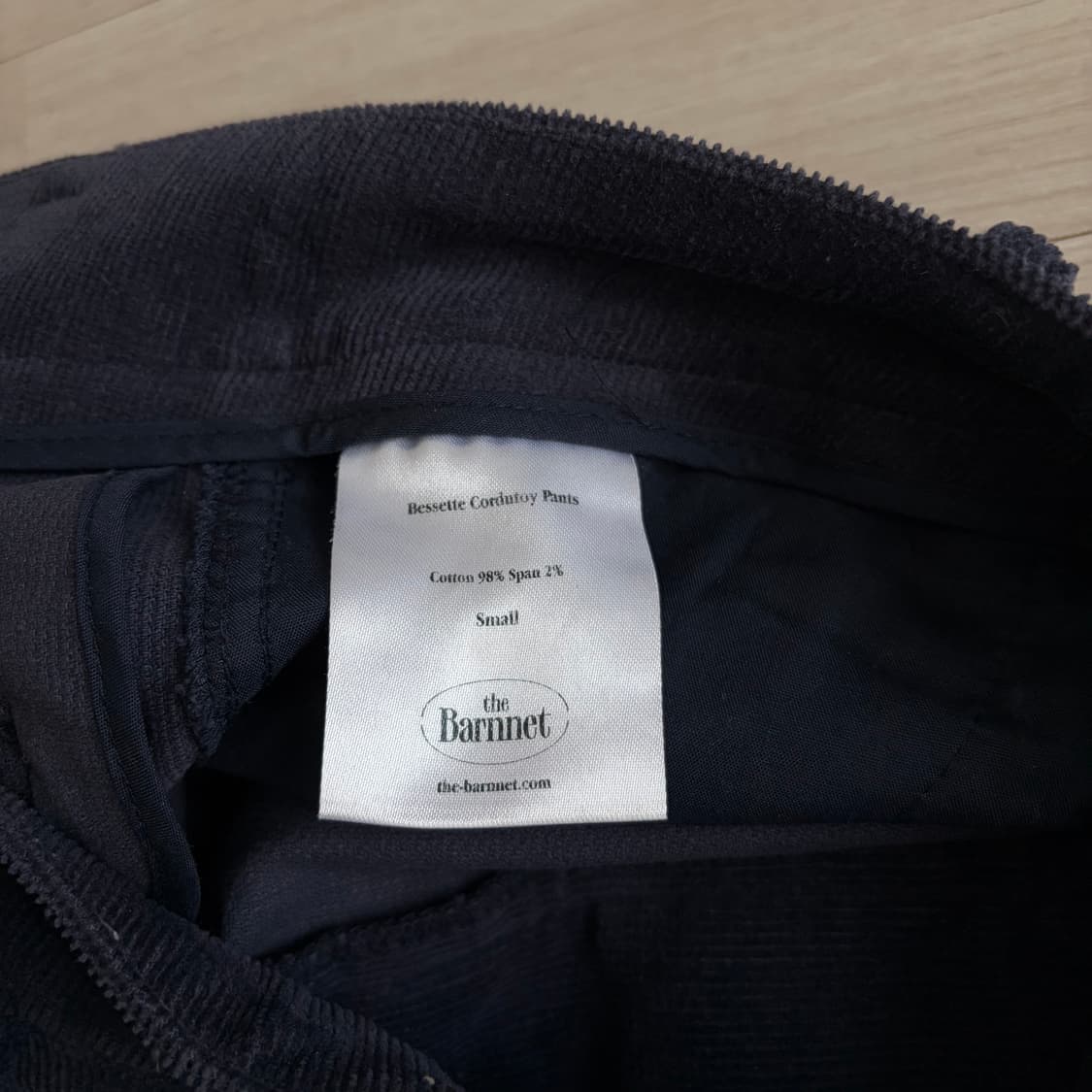 더바넷 코듀로이 팬츠 네이비 S 상품이미지6