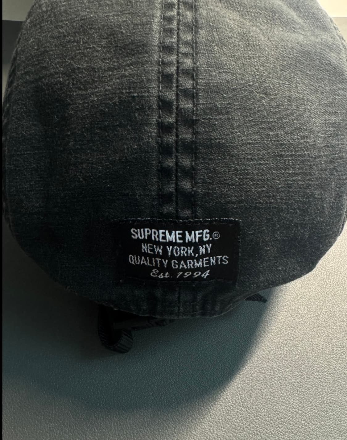 슈프림 25ss 밀리터리 캠프캡 블랙 상품이미지4