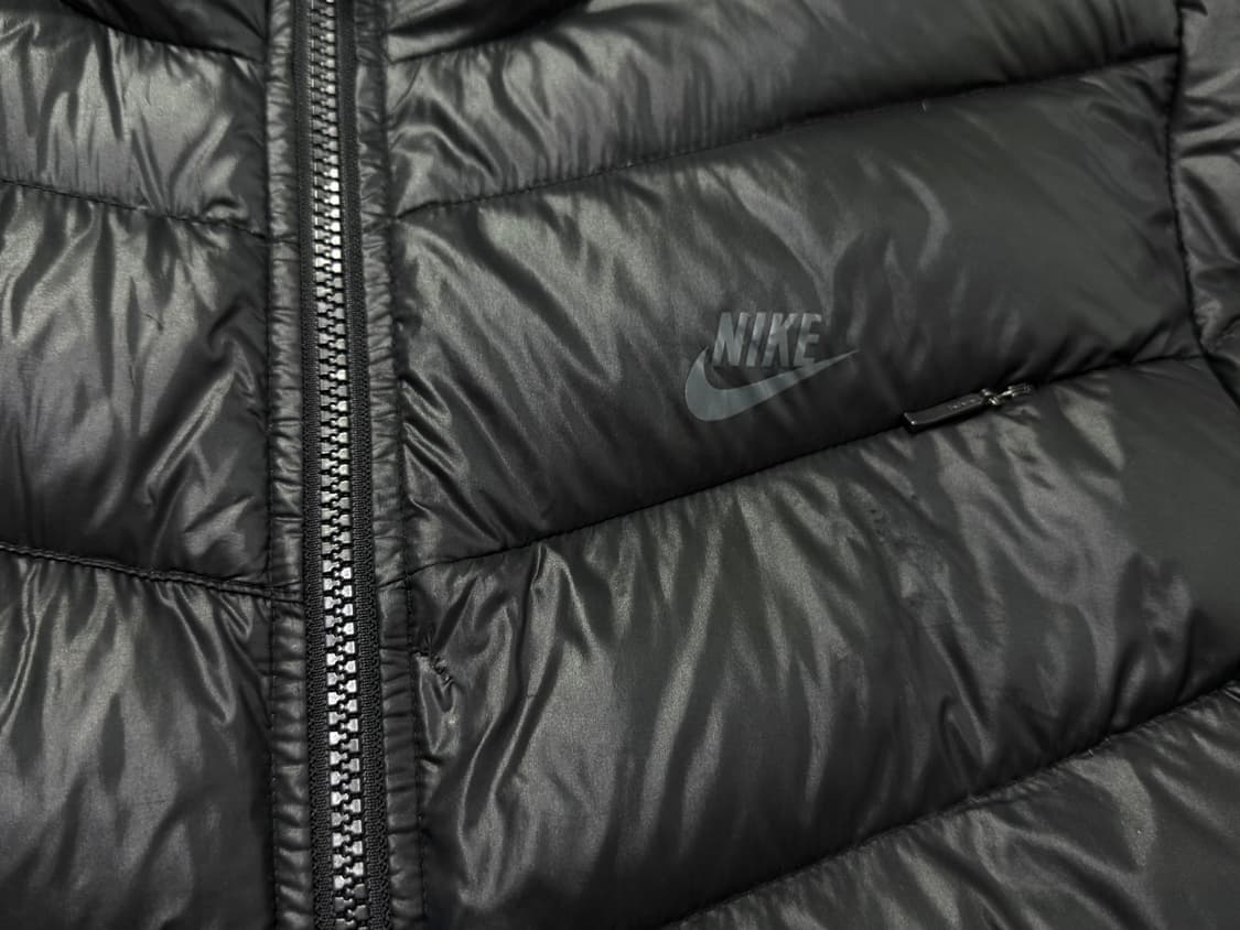 남성 S / 나이키 블랙 경량패딩 상품이미지3