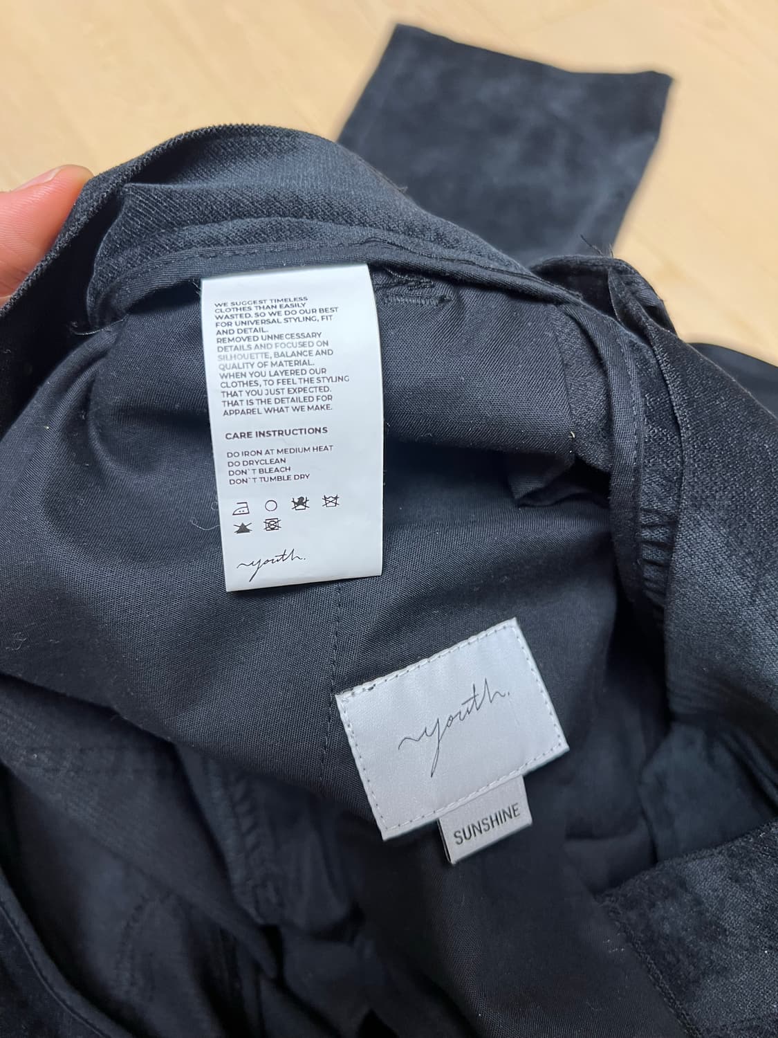 Youth 벨벳 플레어 팬츠 상품이미지3