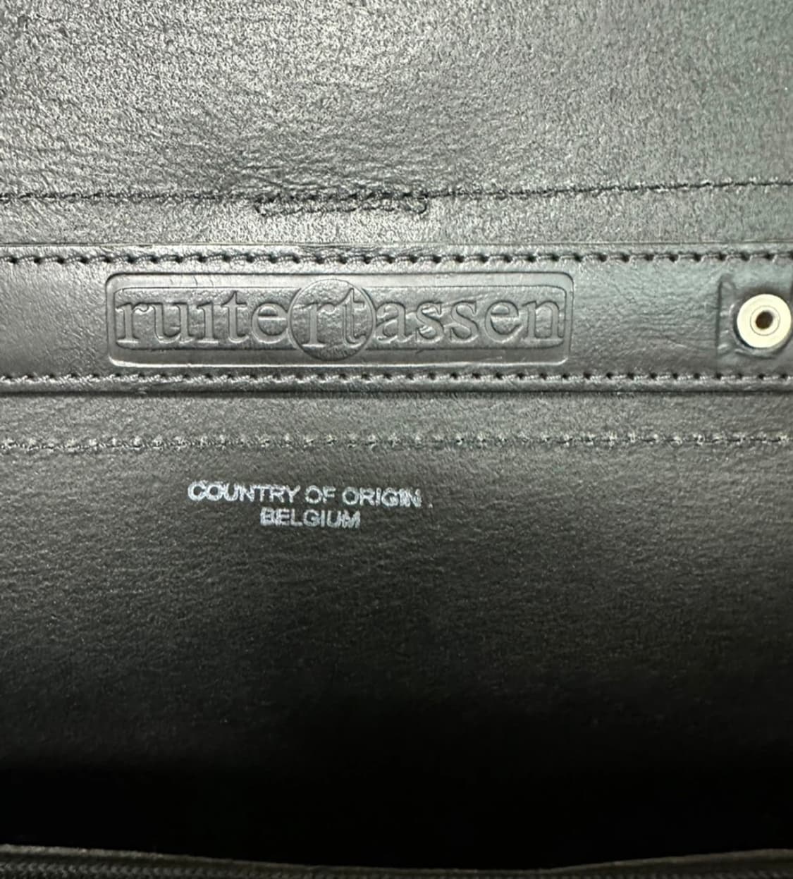 Ruiter Tassen 블랙 가죽 사첼백, 토트백 팝니다 상품이미지5