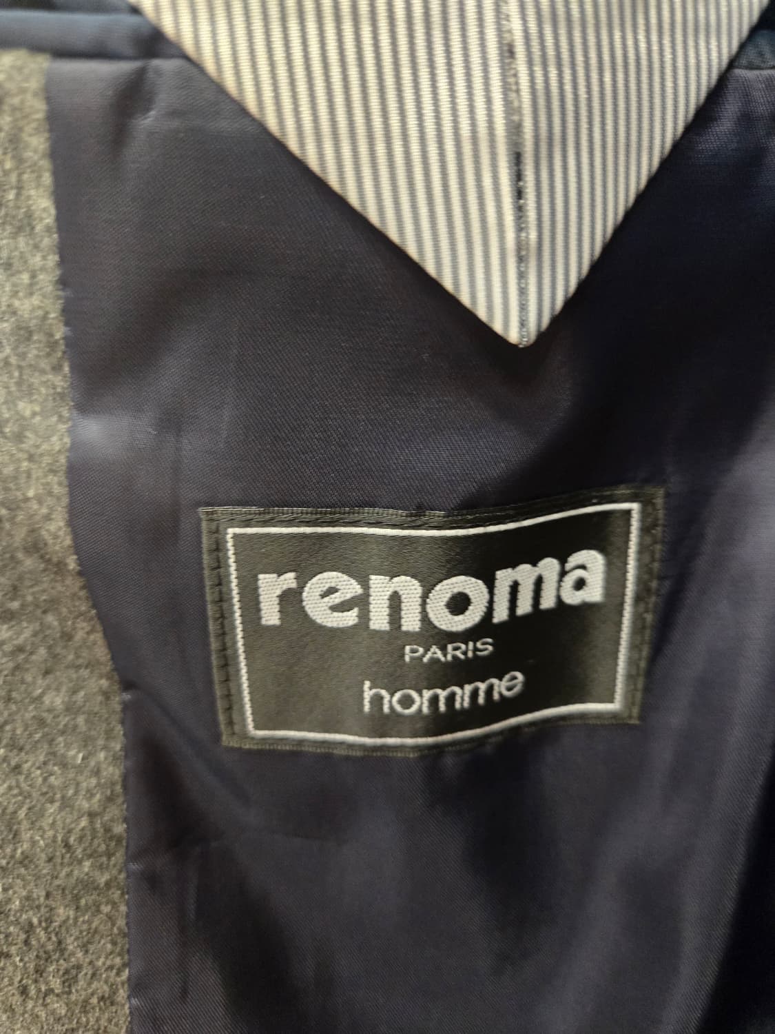 [쿨거환영]Renoma  Homme 남성 캐시미어 10% 혼방 울 코트  상품이미지5
