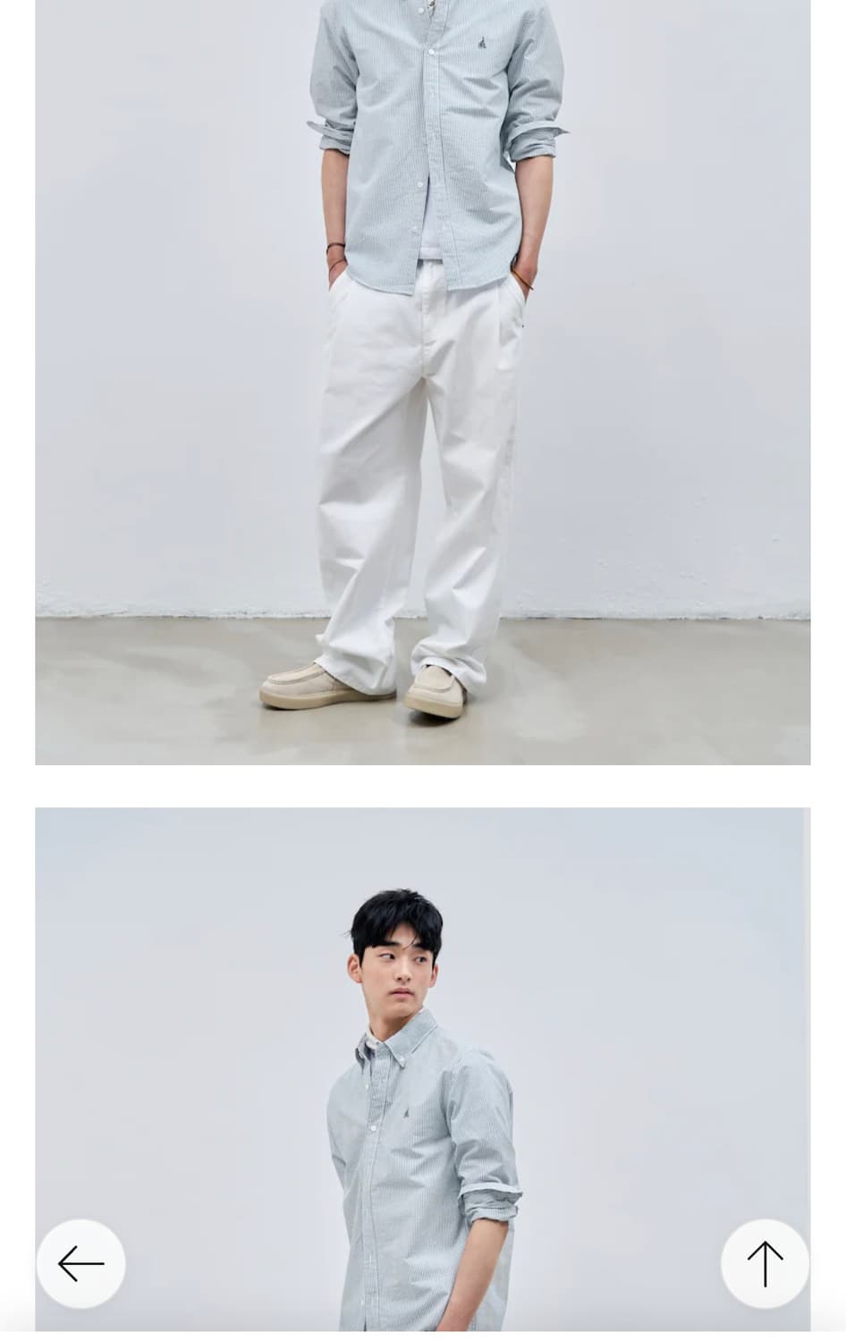 빈폴 스트라이프 시어서커 셔츠 상품이미지9
