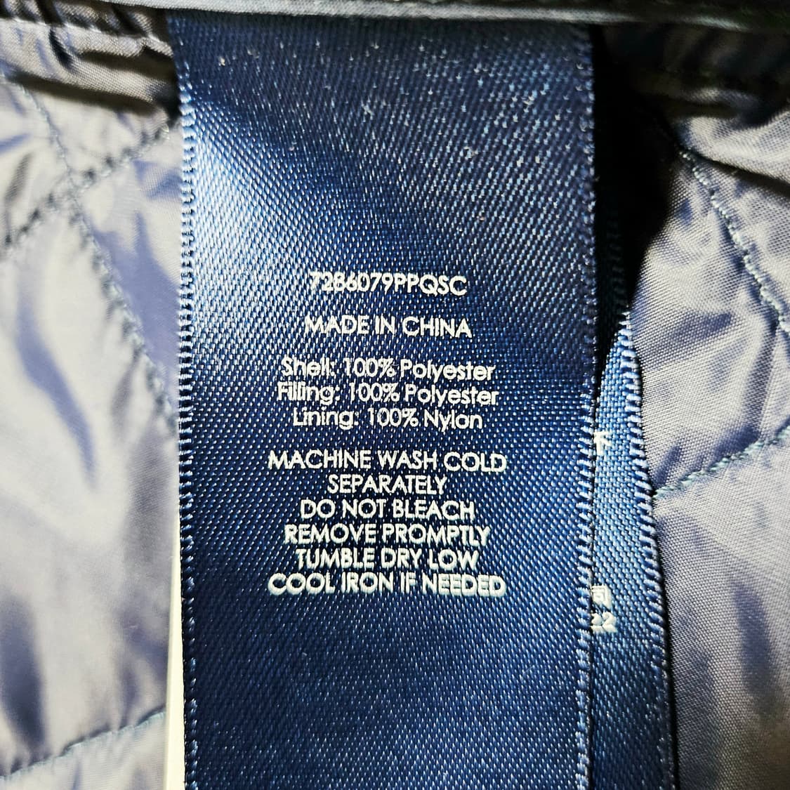 [S][폴로 랄프로렌] 퀄팅 테일러드 블레이져 자켓 네이비 상품이미지6