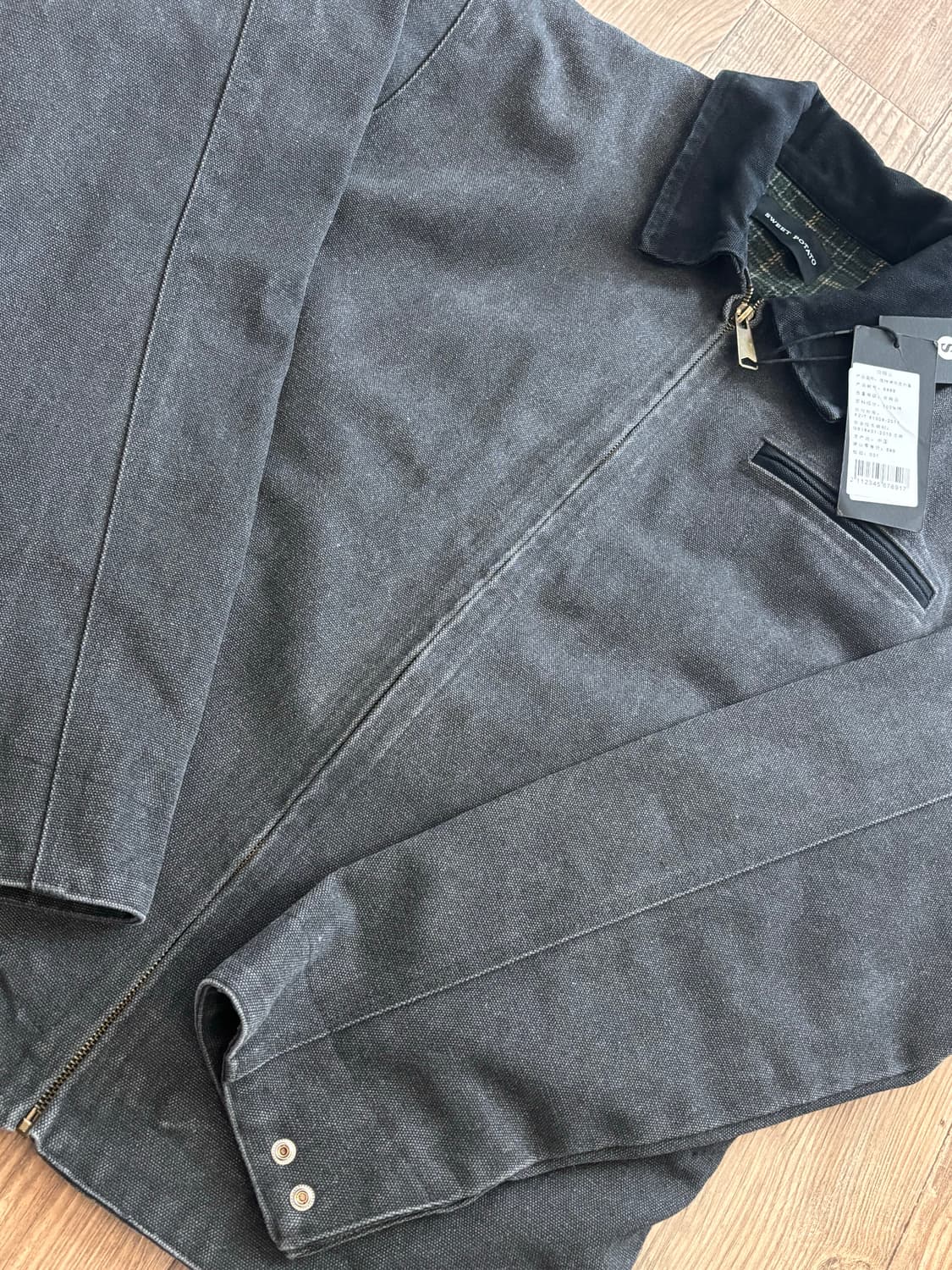 캐쥬얼 재킷 그레이(S) [새상품] 상품이미지3