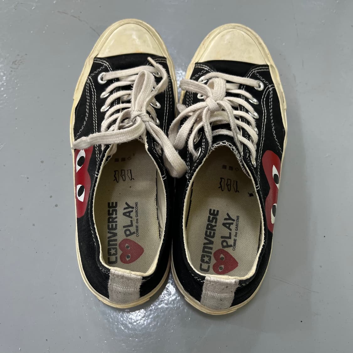 260 컨버스 꼼데가르송 척70 스니커즈 0406M 상품이미지7