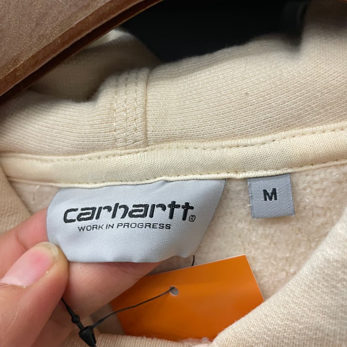 칼하트 WIP 아메리칸 스크립트 후드 스웻 셔츠 N401 상품이미지6