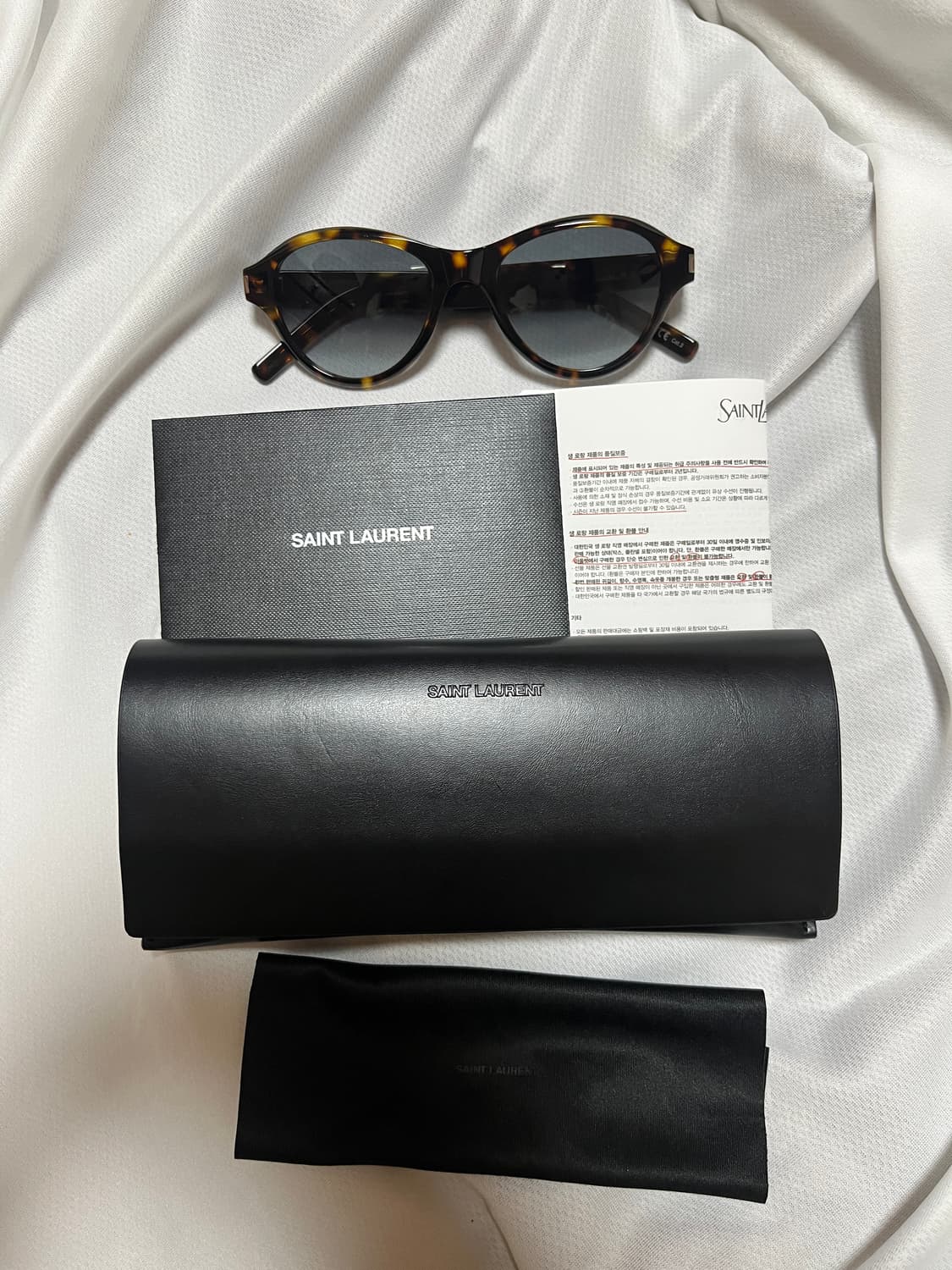 국내품절템) 생로랑 ysl 선셋 레오파드 선글라스 상품이미지2